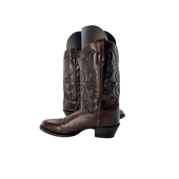 Laredo 68458 Birchwood Lizard Round Toe Western Cowboy Boots Men’s Sz 10.5D - Picture 5 of 7